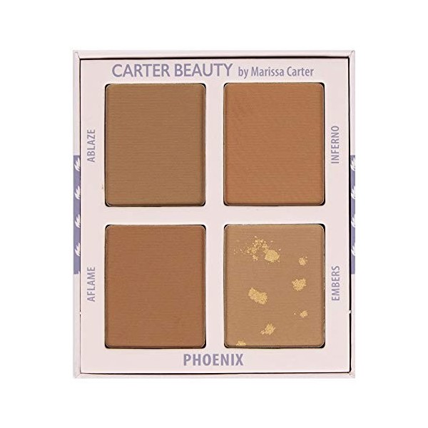 Bronzer Palette - Phoenix by Carter Beauty for Women - 0.48 oz Bronzer