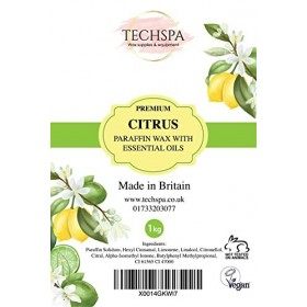 Cire de paraffine dagrumes 1 kg – 1 000 g fabriquée au Royaume-Uni.