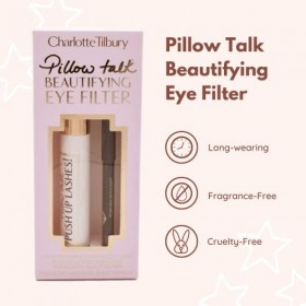 Charlotte Tilbury Pillow Talk Ensemble de mascara et de filtres pour les yeux : mascara volumateur et allongeant pour cils et