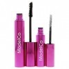 ModelCo Fibre Lash Brush on False Lashes Kit - Black For Women 2 Pc 0.34 oz Extension Mascara, 0.03 oz Lash Fibres