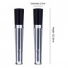 Vide Tube Mascara,Bouteille Vide pour Mascara,Tube Mascara Vide,Entonnoirs pour Huile de Ricin, Bouteille Rechargeable pour R