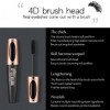 HOUSN Mascara Waterproof, 4D Silk Fiber Volume Mascara, Mascara Épaississant et Allongeant Noir, Tient Toute La Journée Anti-