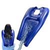 SATIO - Lave Tete Domicile Portable, Lave-Cheveux Gonflable, Bassin de Lavage de Cheveux, Bac a Shampoing Domicile, Bac Pour 