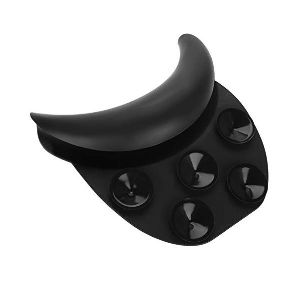 Repose Nuque de Bassin de Shampooing, Shampooing en Silicone Repose-Cou Coussin Salon de Coiffure Lavabo Outil Noir 