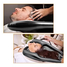 CDIYTOOL Bassin gonflable portable pour salon de coiffure, bol de shampooing léger et portable pour le lavage des cheveux et 