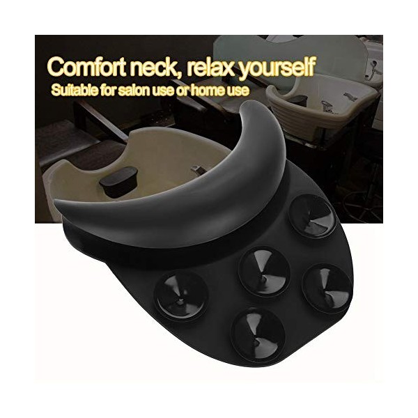 Shampooing Bowl Coussin Cou Bacs à Shampoing Salon Spa Silicone Shampooing Bowl Gripper Lavage des Cheveux Coussin Doux pour 