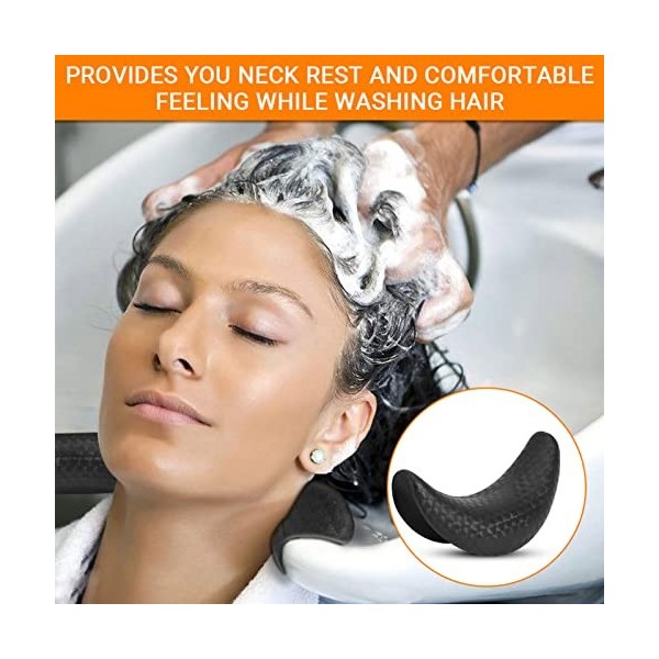 SOULONG Oreiller Repose de Shampooing Bol Cou de Coiffure en PVC Confortable Coussin Reste pour Salon de Coiffure