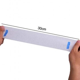 Lot de 85 bandes de cou jetables pour barbier - En papier extensible - Accessoire de coiffure - Accessoire de coiffure - Pour