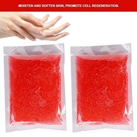 Cire de paraffine, 2 pièces cires de paraffine hydratante nourrissante cire de paraffine bain main pied masque beauté hiver s