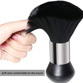 Balais à Cou coiffeur Brosse Plumeau Brosse à Cheveux,Balai de cou coiffeur pour Salon de Coiffure Nettoyage Coupe de Cheveux
