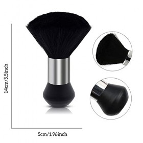 Balais à Cou coiffeur,Barbers Brush,Nettoyage Coupe de Cheveux Plumeau,Brosse à Cheveux,Balai de cou coiffeur pour Salon de C