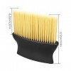 Zliger 2x Balais à Cou Brosse à Cheveux Brosse de Plumeau de Coiffeur Brosse de Cou de Barbier Brosse Plumeau Cou nettoyage c