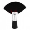 Balais à Cou Brosse à Cheveux Brosse pour le cou Coupe de cheveux noire Brosse de nettoyage du cou Duster Outils de coiffure 