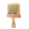 Brosse Plumeau pour Le Cou Brosse Plumeau pour Le Cou Cheveux Nettoyage Coupe de Cheveux Plumeau pour Le Cou Manche en Bois C