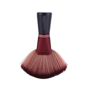 Brosse de nettoyage de coiffeur de salon professionnel avec manche en bois pour coiffeurs et stylistes