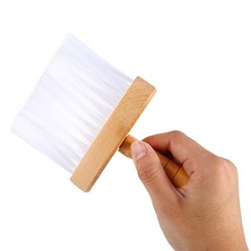 Duster pour le cou plumeau coiffeur brosse à cheveux brosse à cheveux pour le nettoyage doux brosse à cheveux pour le cou du 