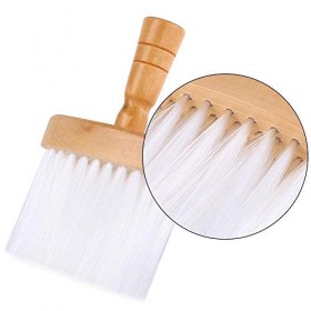 Duster pour le cou plumeau coiffeur brosse à cheveux brosse à cheveux pour le nettoyage doux brosse à cheveux pour le cou du 