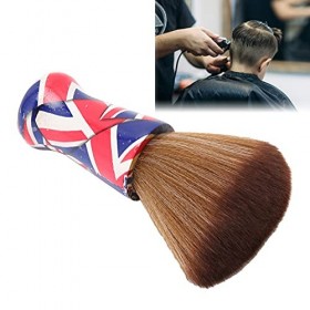 Plumeau de cou, brosse de coupe de cheveux de coiffeur douce et professionnelle, portable sûr pour le salon ou la station de 