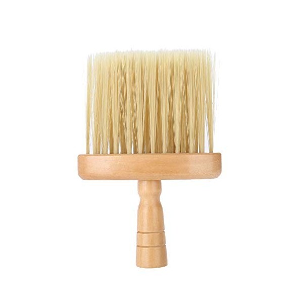 Brosse de nettoyage des cheveux à rainure antidérapante, brosse à plumeau pour le cou, facile à tenir pour la maison personne