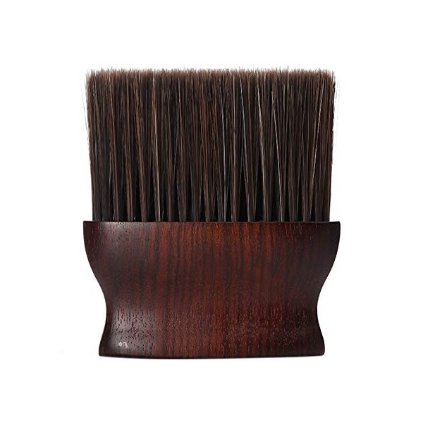 bubbyleyy Brosse de Plumeau de de Coiffeur pour la Coupe de Cheveux, Brosse de Nettoyage de Doux, Outil de Coiffeur de Salon 