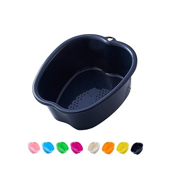 AXLOFO® Grande Bassine Plastique - Spa Bain de Pied Bassin, Baignoire de Soins Des Pieds pour Pédicures/Détox/Massage pour Re