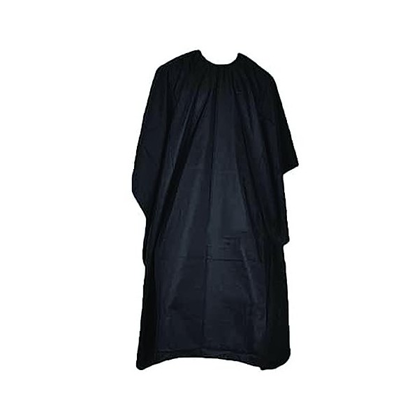 PARENCE Cape Longue de Coiffeur avec Ficelles dAttaches Coupe, Noir, l Homme