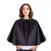 Diealles Shine Cape de Cheveux Noir, Frcolor Cape de Coiffure Robe de Coupe de Cheveux de Salon Tissu de Capes de Coiffeur, 7