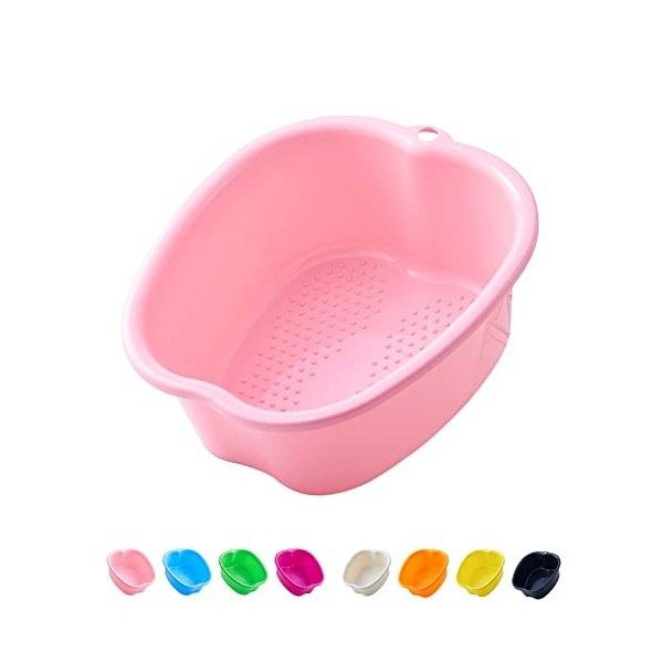 AXLOFO® Grande Bassine Plastique - Spa Bain de Pied Bassin, Baignoire de Soins Des Pieds pour Pédicures/Détox/Massage pour Re