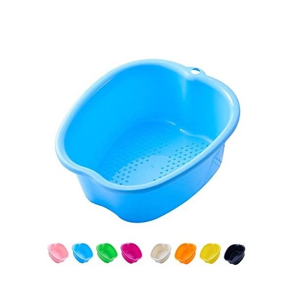 AXLOFO® Grande Bassine Plastique - Spa Bain de Pied Bassin, Baignoire de Soins Des Pieds pour Pédicures/Détox/Massage pour Re