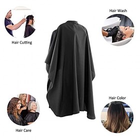 150X120cm Cape de Coiffure Cape de Coupe de Cheveux, Unisexe Salon Imperméable Nylon Cape de Coiffure pour Salon de Coiffure 