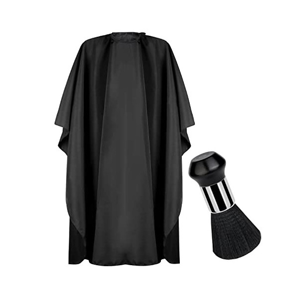 Cape de Cheveux, Capes de Coiffeur de Salon Pleine Longueur, Robe de Coiffure Professionnelle Cape de Coiffeur en Nylon avec 