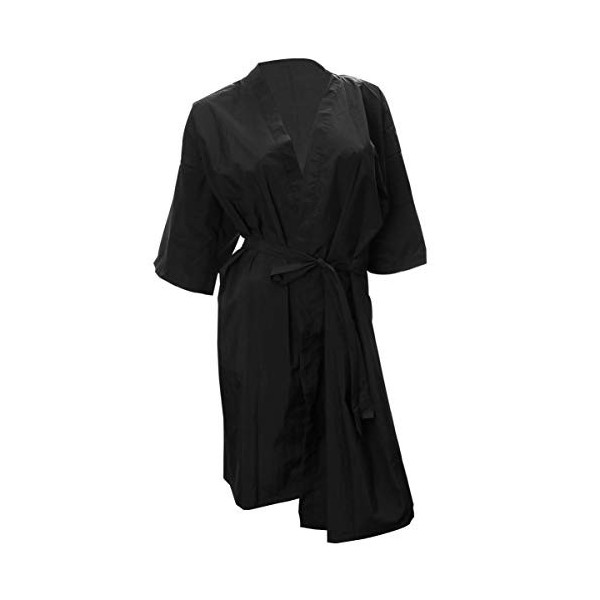 Salon Client Robes Imperméable Salon de Coiffure Smock Coiffure Vêtements Kimono Style Coupe de Cheveux Tablier pour Spa Hôte