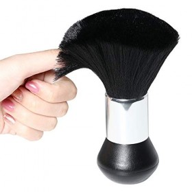 TRIXES Robe de coiffeur et brosse manuelle denlèvement sur le cou pour coiffeurs - Cape et brosse ergonomique unisexe - Pour