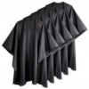 Delkinz Cape de barbier grande taille avec fermeture à pression réglable imperméable Cape de salon de coiffure pour hommes, f