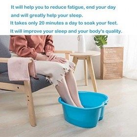 Grande Bassine Plastique Bassin de Spa Bain de Pieds,Spa deau et Massage des Pieds,pour Pédicures Tremper Les Pieds Détox et