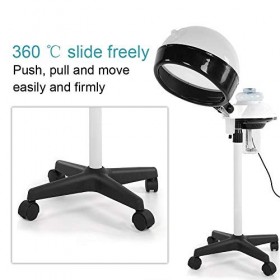 Vapeur à cheveux Type de support Processeur de couleur de cheveux Capuche Coloration des cheveux Perming Conditioning Steamer