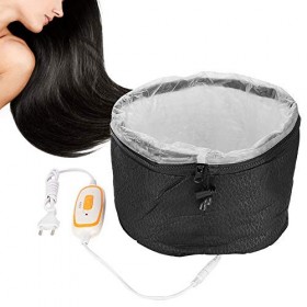 Bonnet électrique pour Cheveux, Bonnet Chauffant Thermique Réglable pour Vapeur de Cheveux, Chapeau de Soin des Cheveux pour 