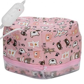 Capuchon de Vapeur pour Cheveux Soin des Cheveux et Coiffage Capuchon Chauffant pour Cheveux électrique Traitement de Lhuile