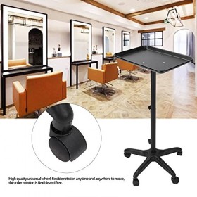 Plateau de salon avec roulettes, hauteur réglable pour tatouage, chariot utilitaire sur roulettes, plateau de rangement en al