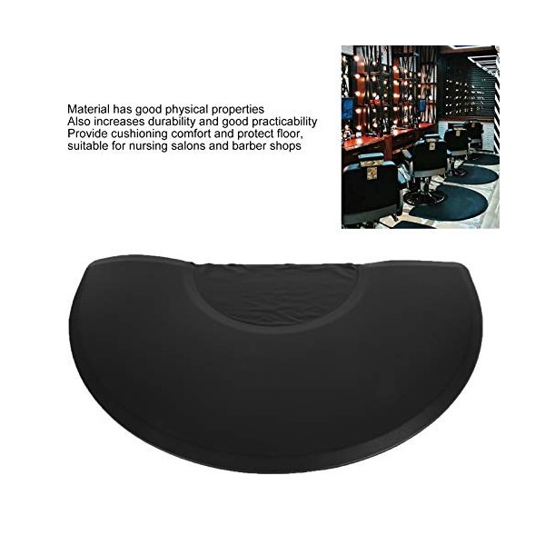 Tapis de Sol Anti-fatigue pour Chaise de Salon et Salon de Coiffure Tapis de Support de Sol de Salon de Coiffure Demi-rond po