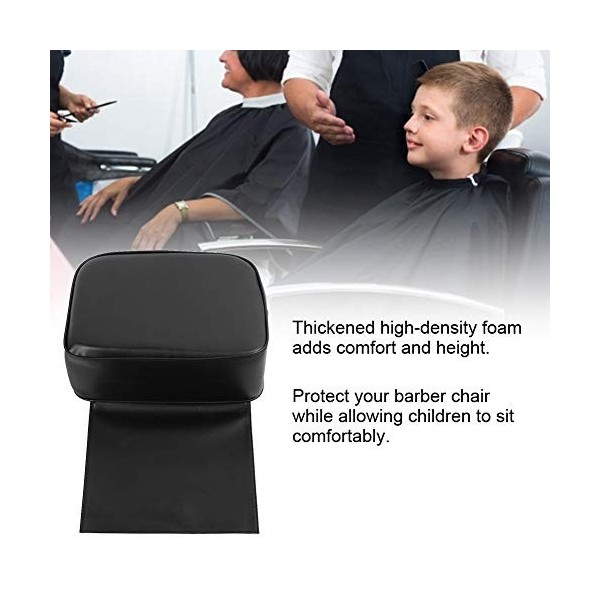 Fupi Coussin rehausseur de Chaise de barbier en Cuir synthétique Professionnel pour Enfants - Doux pour la Peau - pour Centre