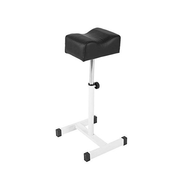 Pédicure Tabouret, Tabouret manucure Hauteur Multifonctionnelle Réglable Fauteuils Pédicure Support Métal Robuste avec Coussi