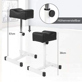 AYNEFY Repose-Pieds Tabouret de Soins des Pieds Hauteur réglable pédicure manucure Tabouret Chaise Ongles Repose-Pieds Salon 