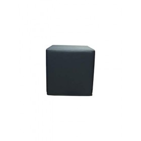 PanQube Module 8-GH Pufa VERONA 45 repose-pieds sans broderie Graphite 45 x 45 x 45 cm