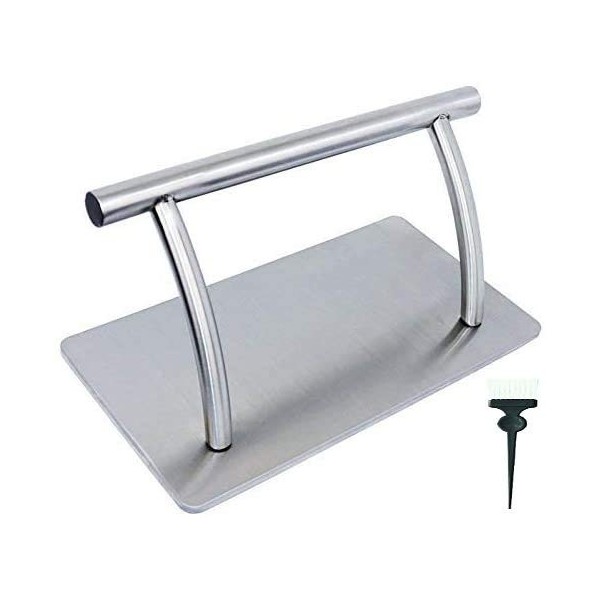 Cris Nails Grands repose-pieds en métal pour salon de coiffure