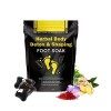 Herbal Detox&Shaping Cleansing Foot Soak Beads, Perles de bain de pieds nettoyantes aux herbes naturelles, Perles de trempage