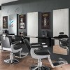 Xanitalia Ameublement Barber Shop Offre avec 2 Miroirs et 2 Fauteuils Professionnels