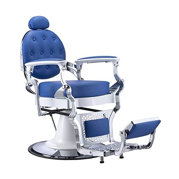 Chaise de salon Chaise hydraulique pour entreprise ou maison, tête dhuile rétro haut de gamme Big Chair Barber Shop Mens Oi