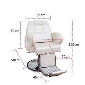 WSJTT Chaise hydraulique Barber Salon Spa Chaise à Styler Équipement de beauté