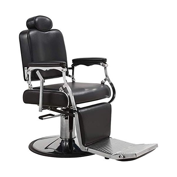 VIETOL Chaise de barbier de Salon Classique avec Pompe hydraulique, Chaise de barbier de Salon hydraulique Chaise de barbier 